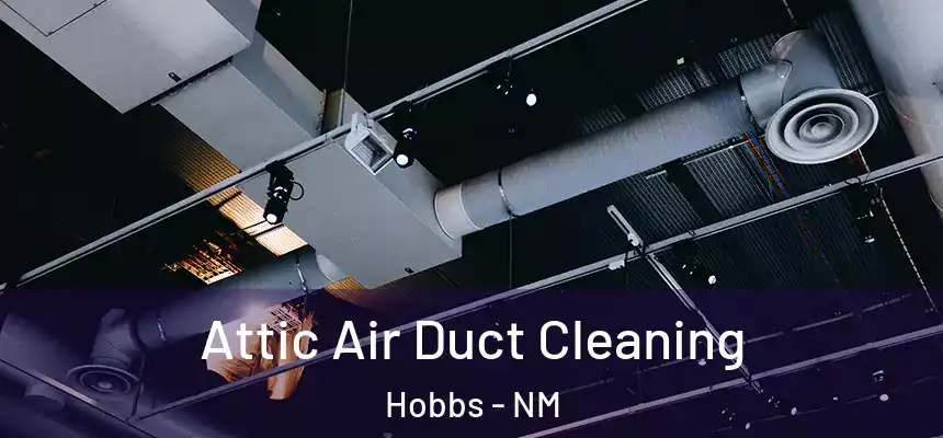 Attic Air Duct Cleaning Hobbs - NM
